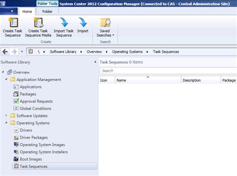 Create Task Sequence