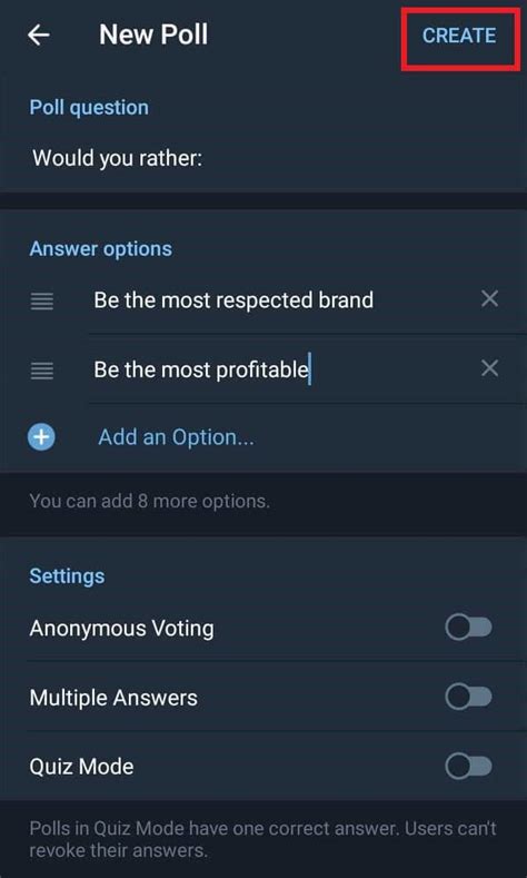 Membuat Polling