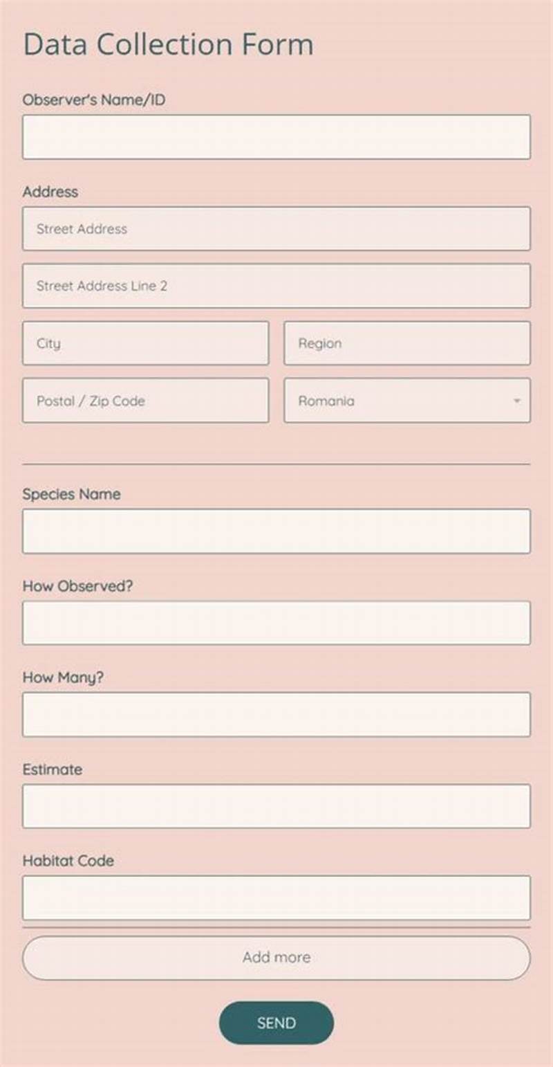 Create Web Form To Collect Data