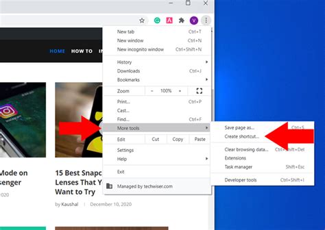 Shortcut Browser