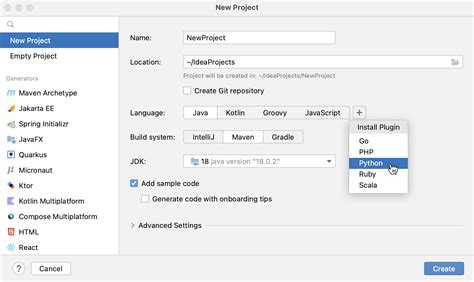 Create a New Image Dialog