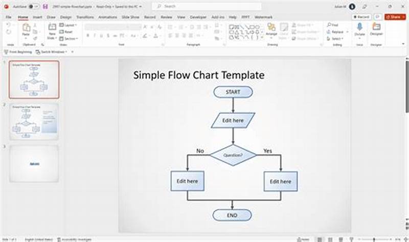 Creating A Process Flow Chart In Powerpoint