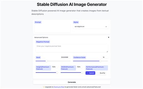 Creating AI-Powered Image Generators with Stable Diffusion