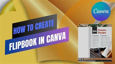 Creating The Back of the Book Flip Horizontal