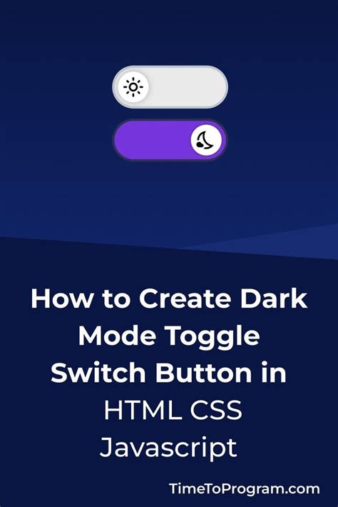 Creating a Dark Mode Toggle with Pure JavaScript