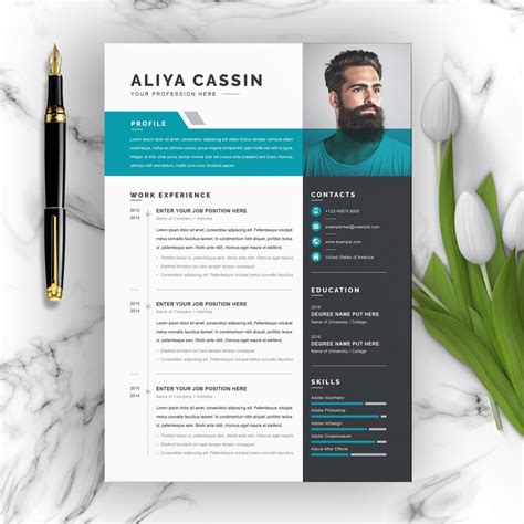 Creative Curriculum Vitae Template