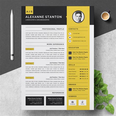 Creative Cv Template