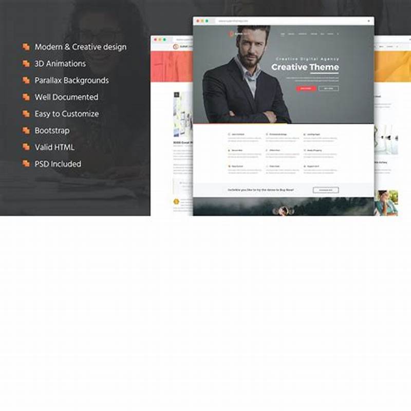 Creative Html Template Blog