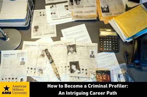 Criminal Profiler Career