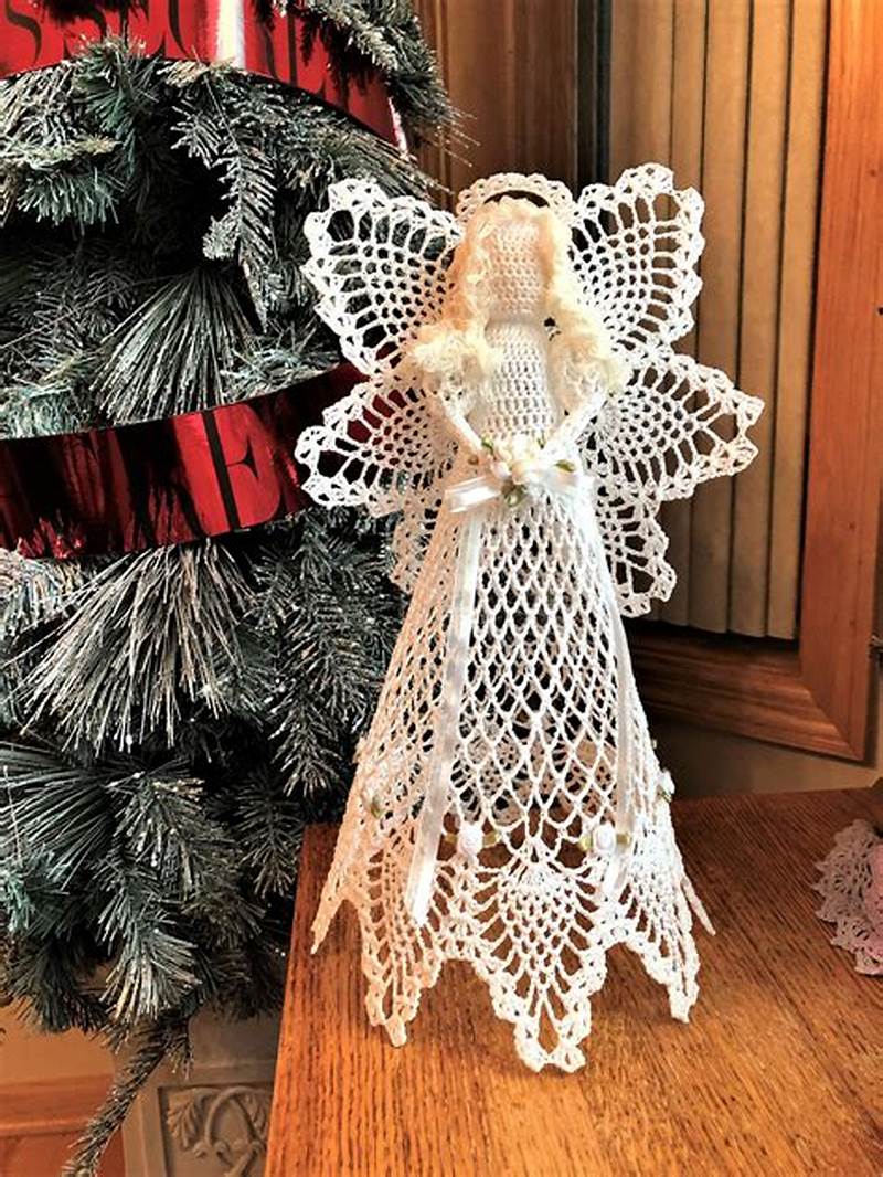 Crochet Angel Tree Topper Pattern