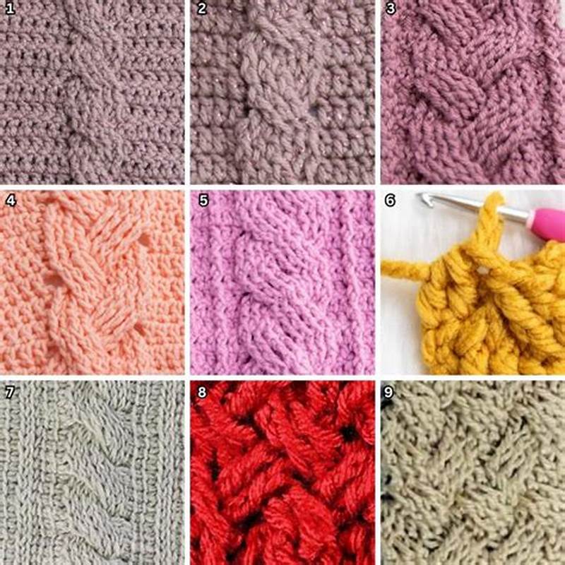 Crochet Cable Pattern