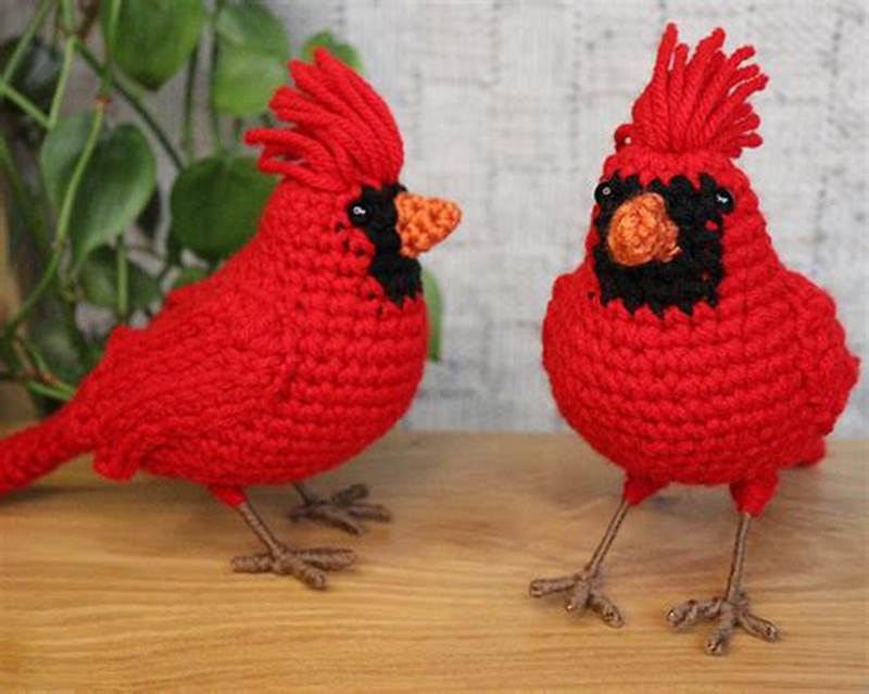 Crochet Cardinal Pattern