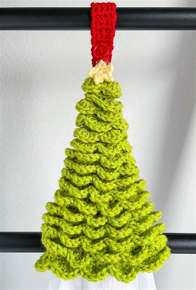 Crochet Christmas Tree Topper Pattern