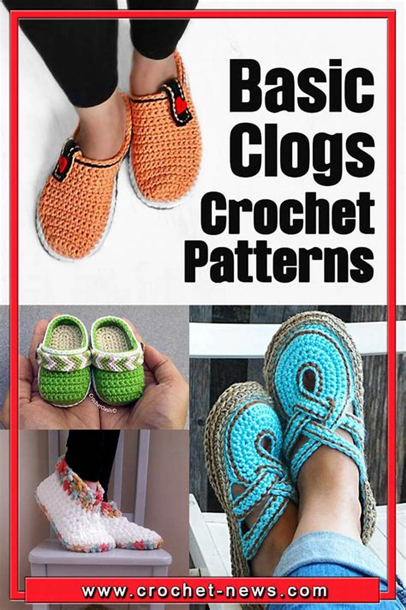 Crochet Clogs Pattern