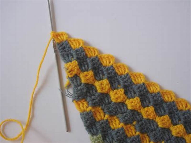 Crochet Diagonal Pattern