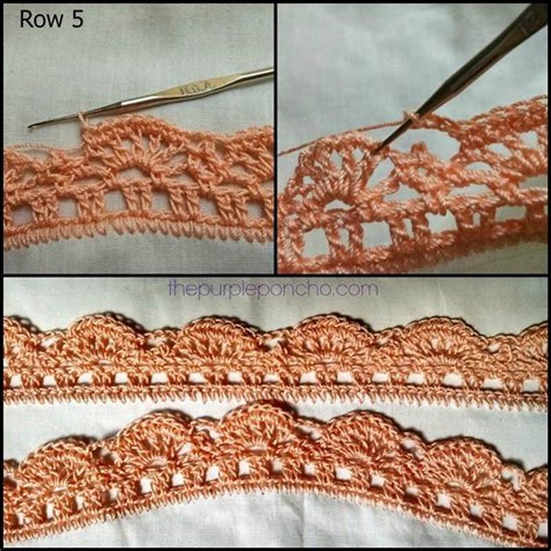 Crochet Fan Edging Pattern