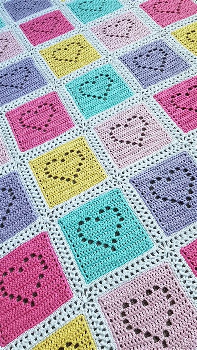 Crochet Filet Heart Pattern