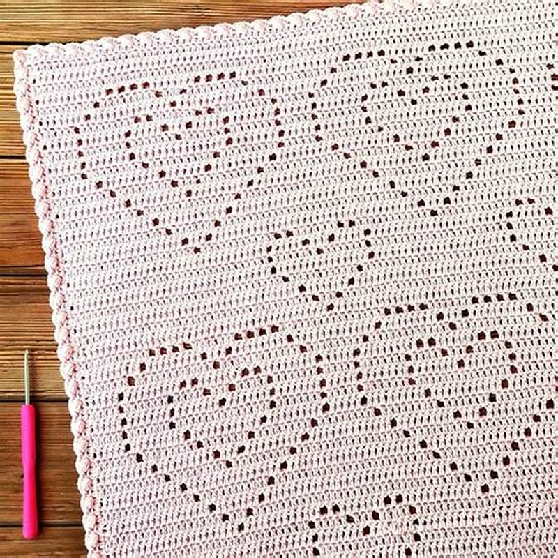Crochet Heart Filet Pattern