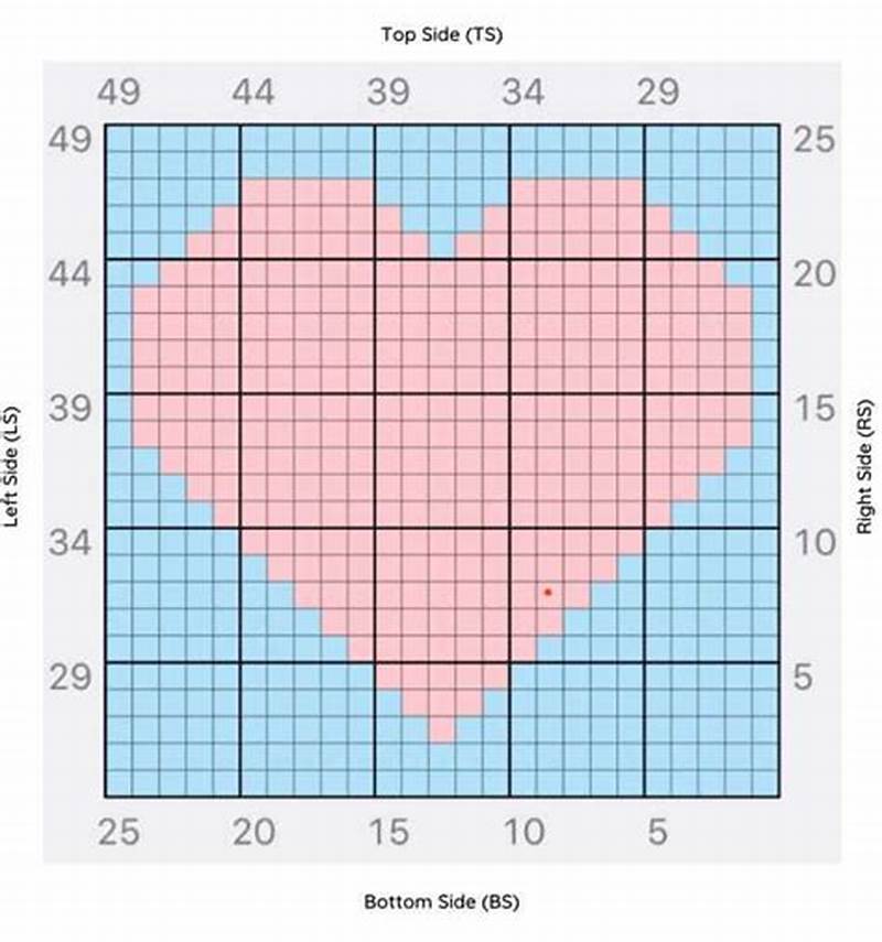 Crochet Heart Graph Pattern