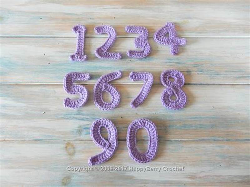 Crochet Pattern Numbers