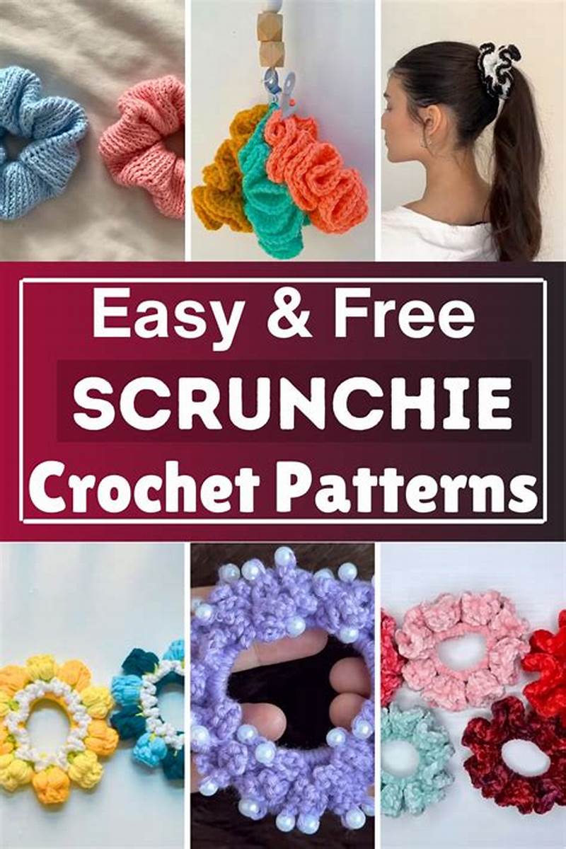 Crochet Pattern Scrunchie