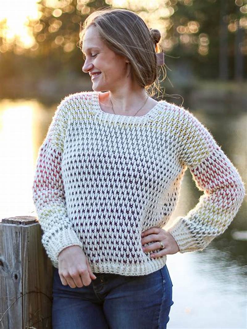 Crochet Sweater Pattern Tutorial