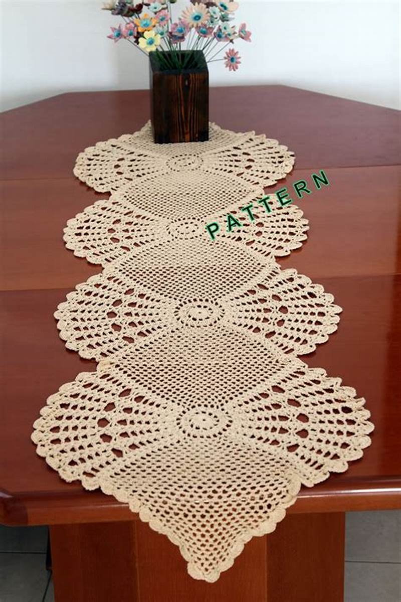 Crochet Table Runner Free Pattern