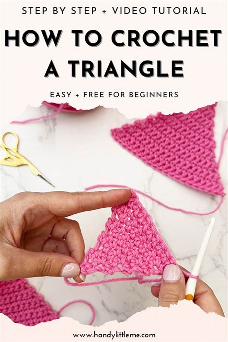 Crochet Triangle Pattern