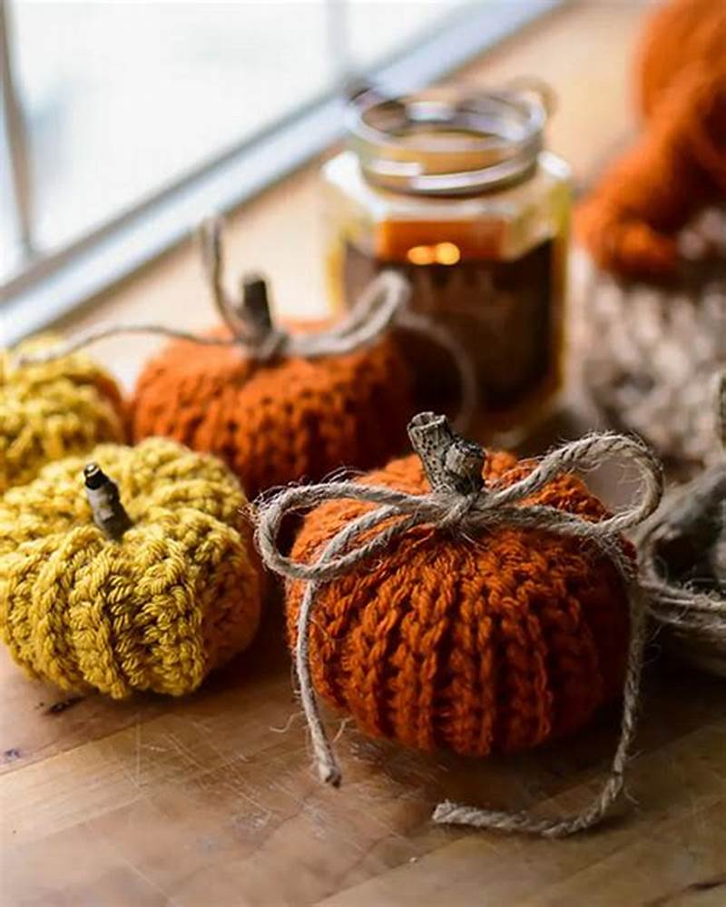 Crocheted Pumpkins Pattern