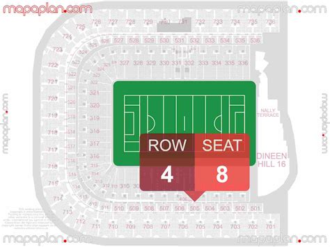 Croke Stadium Seating Chart