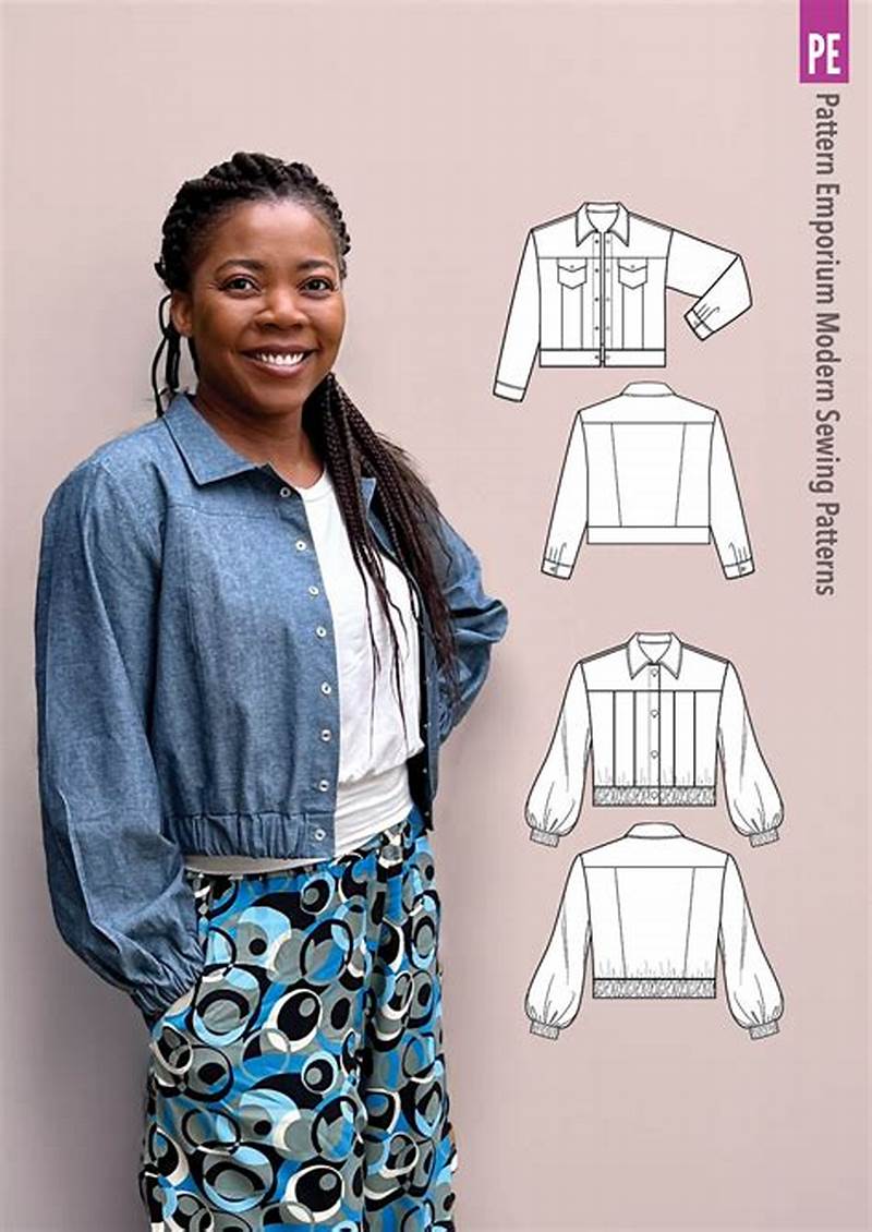 Cropped Jacket Sewing Pattern