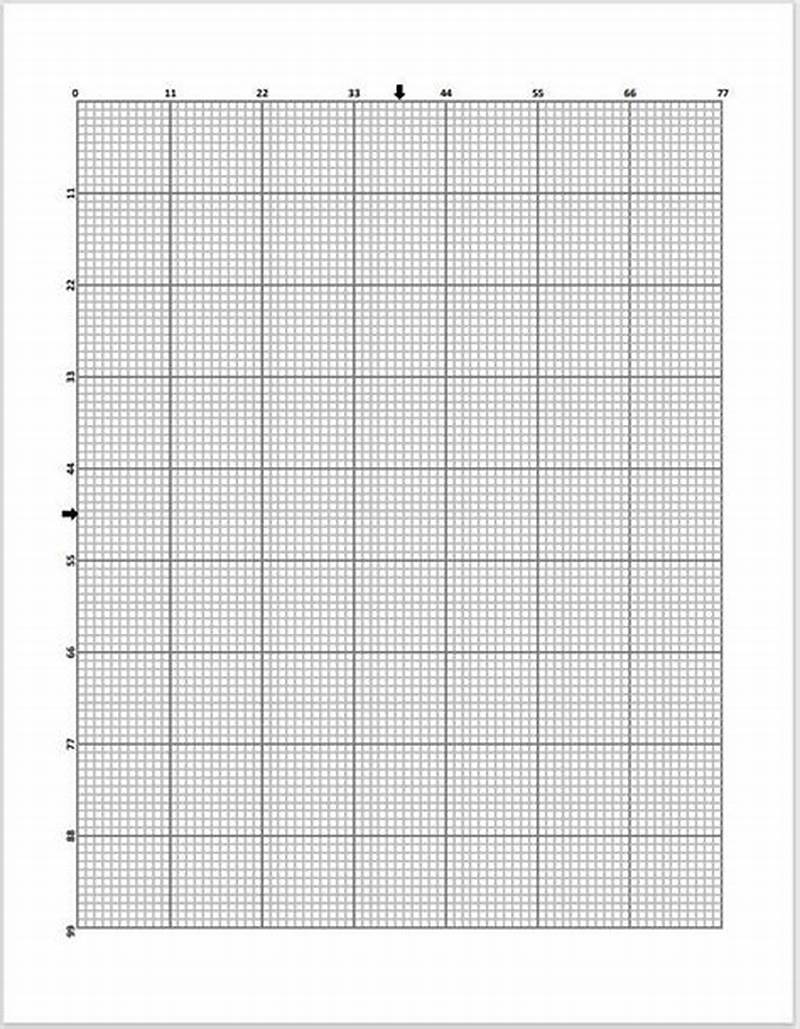 Cross Stitch Pattern Graph Paper
