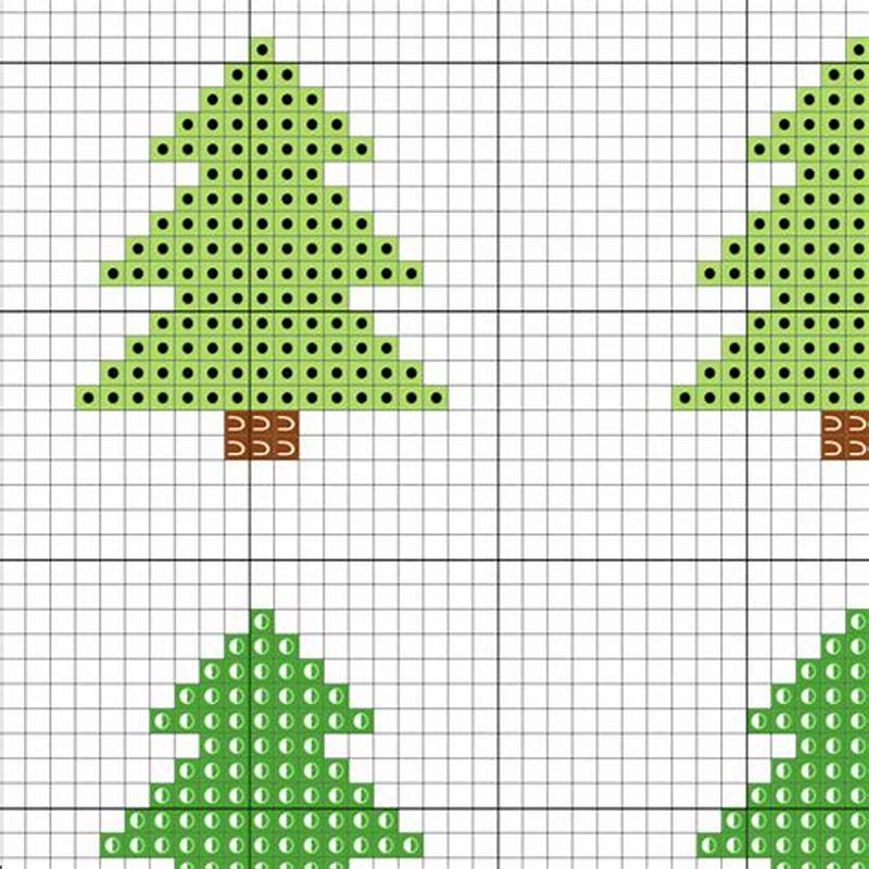 Cross Stitch Pattern Tree