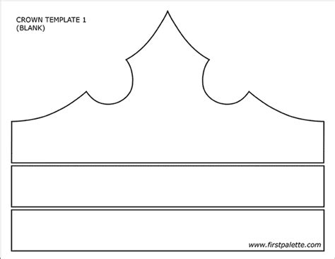 Crown Template For Prince And Princess Printable