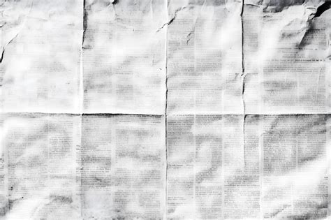 Crumpled Newspaper Or Catalog Pages