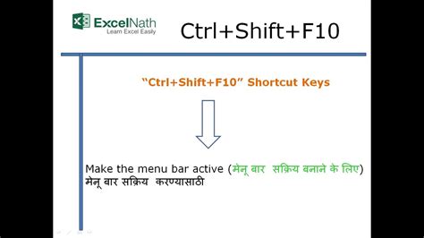 Ctrl Shift F10 Shortcut R