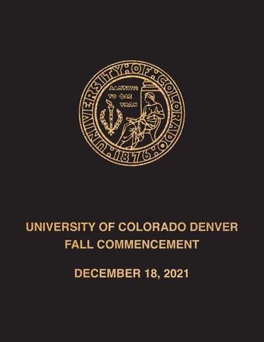 Cu Denver Fall Graduate Course Catalog