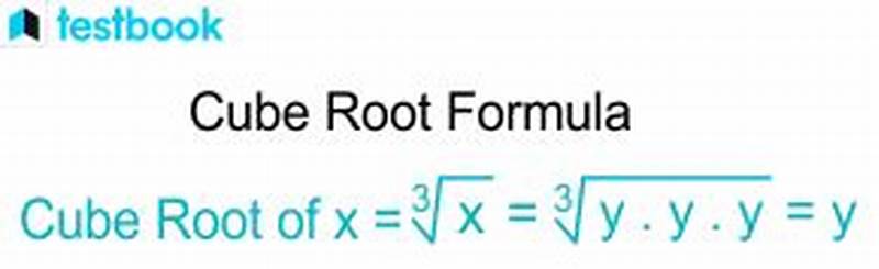 Cubed Root In Text Form