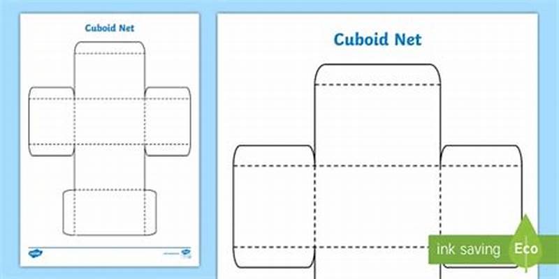 Cuboid Net Printable
