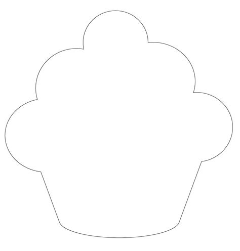 Cup Cake Template