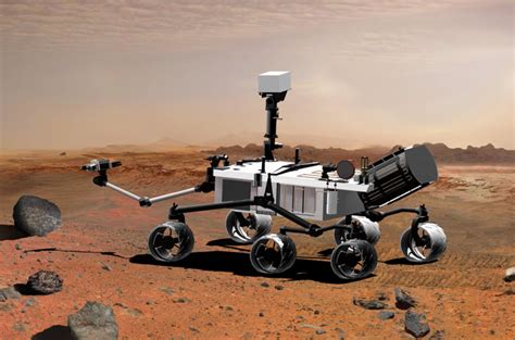 Curiosity Rover with RTG