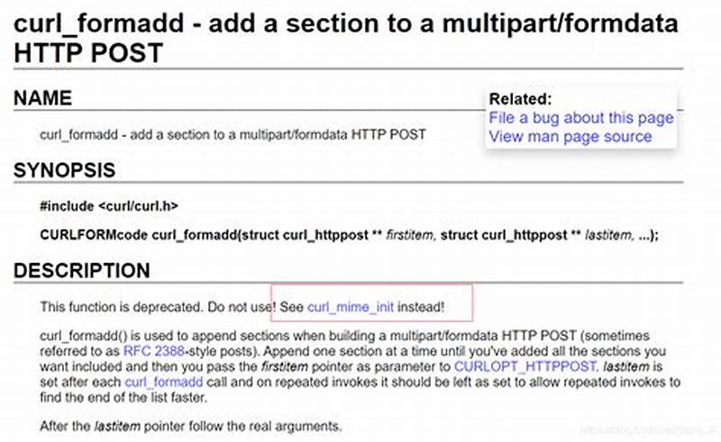 Curl Post File Multipart Form Data
