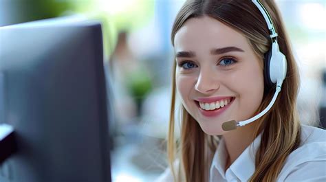 Customer Service at Desk