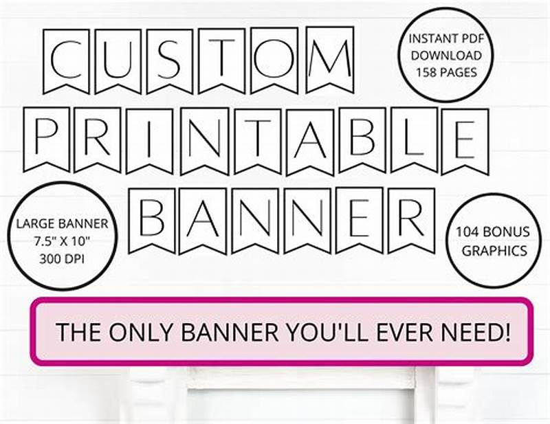 Customizable Printable Signs