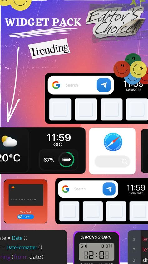Customizable Widget