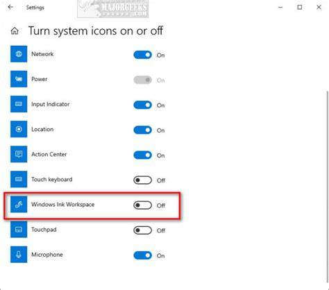 Customize Your Taskbar: Show or Hide the Windows Ink Workspace Button