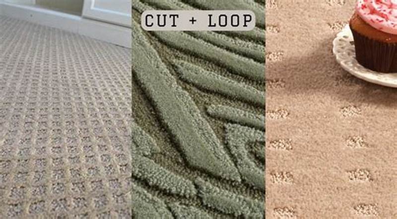 Cut And Loop Pattern Carpet