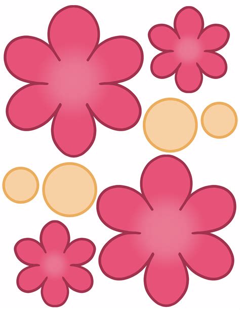 Cut Out Flower Printable