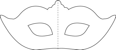 Cut Out Mask Template