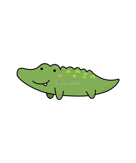 Cute Crocodile Drawing